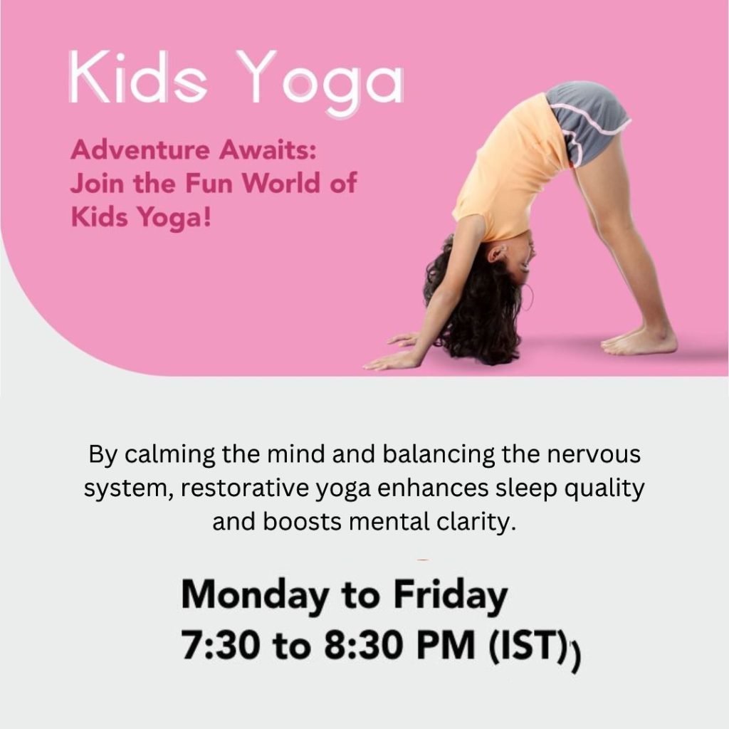 Yoga for Kids in Akota, VAdoara, Gujarat